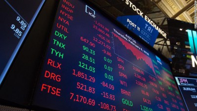 World stock market on Friday trading session